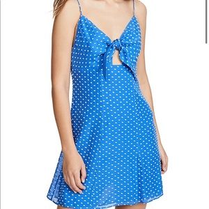Alice & Olivia Roe Front Die Mini Dress